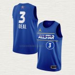 Camiseta Bradley Beal NO 3 Washington Wizards All Star 2021 Azul