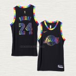 Camiseta Kobe Bryant NO 24 Los Angeles Lakers Fashion Royalty 2022-23 Negro