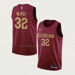 Camiseta Dean Wade NO 32 Cleveland Cavaliers Icon 2022-23 Rojo