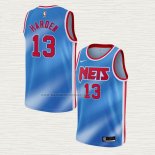 Camiseta James Harden NO 13 Brooklyn Nets Classic 2020-21 Azul