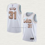 Camiseta Jarrett Allen NO 31 Cleveland Cavaliers Ciudad 2022-23 Blanco