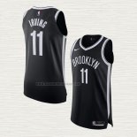Camiseta Kyrie Irving NO 11 Brooklyn Nets Icon Autentico Negro