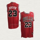 Camiseta Michael Jordan NO 23 Chicago Bulls Retro Rojo3
