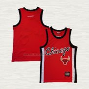 Camiseta Michael Jordan NO 23 Chicago Bulls Rojo2