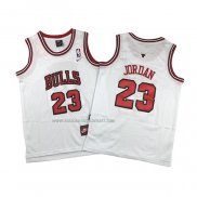 Camiseta Michael Jordan NO 23 Nino Chicago Bulls Blanco