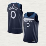 Camiseta NO 0 Minnesota Timberwolves Icon Azul D'angelo Russell