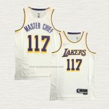 Camiseta NO 117 Los Angeles Lakers x X-BOX Master Chief Blanco
