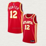 Camiseta NO 12 Atlanta Hawks Icon 2020-21 Rojo De'Andre Hunter
