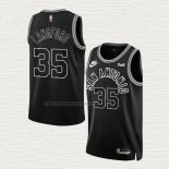 Camiseta Romeo Langford NO 35 San Antonio Spurs Classic 2022-23 Negro