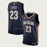 Camiseta Anthony Davis NO 23 New Orleans Pelicans Icon Azul