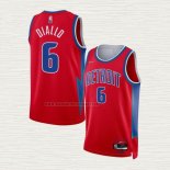 Camiseta Hamidou Diallo NO 6 Detroit Pistons Ciudad 2021-22 Rojo