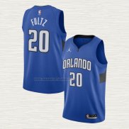 Camiseta Markelle Fultz NO 20 Orlando Magic Statement 2020-21 Azul