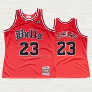 Camiseta Michael Jordan NO 23 Chicago Bulls Retro Rojo2