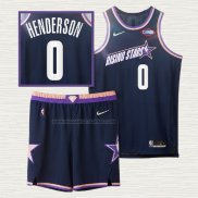 Camiseta Scoot Henderson NO 0 2022 Rising Star Payton Azul