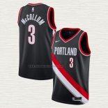 Camiseta C.J. McCollum NO 3 Portland Trail Blazers Icon 2020-21 Negro