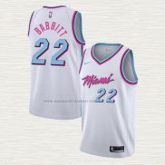 Camiseta Jimmy Butler NO 22 Miami Heat Ciudad 2019 Blanco