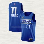 Camiseta Kyrie Irving NO 11 Brooklyn Nets All Star 2021 Azul