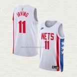 Camiseta Kyrie Irving NO 11 Brooklyn Nets Statement 2022-23 Blanco