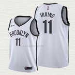 Camiseta Kyrie Irving NO 11 Nino Brooklyn Nets Association 2019 Blanco