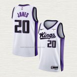 Camiseta Colby Jones NO 20 Sacramento Kings Association 2023-24 Blanco