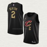Camiseta Collin Sexton NO 2 Cleveland Cavaliers Statement 2022-23 Negro