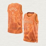 Camiseta Devin Booker NO 1 Phoenix Suns Select Series 2023 Naranja