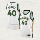 Camiseta Luke Kornet NO 40 Boston Celtics Ciudad 2023-24 Blanco