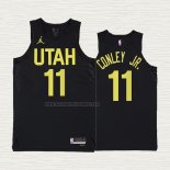 Camiseta Mike Conley Jr. NO 11 Utah Jazz Statement 2022-23 Negro