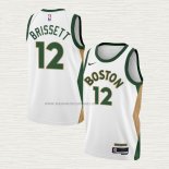 Camiseta Oshae Brissett NO 12 Boston Celtics Ciudad 2023-24 Blanco