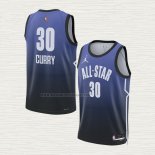 Camiseta Stephen Curry NO 30 Golden State Warriors All Star 2023 Azul