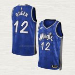 Camiseta Trevelin Queen NO 12 Orlando Magic Classic 2023-24 Azul