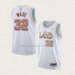 Camiseta Dean Wade NO 32 Cleveland Cavaliers Ciudad 2022-23 Blanco