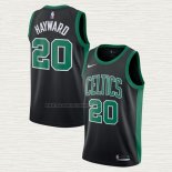 Camiseta Gordon Hayward NO 20 Boston Celtics Statement Negro