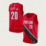 Camiseta Harry Giles III NO 20 Portland Trail Blazers Statement Rojo