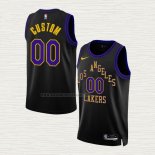 Camiseta Los Angeles Lakers Personalizada Ciudad 2023-24 Negro