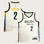 Camiseta Blake Griffin NO 2 Brooklyn Nets Ciudad 2020-21 Blanco