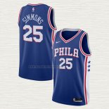 Camiseta Ben Simmons NO 25 Philadelphia 76ers Icon 2020-21 Azul