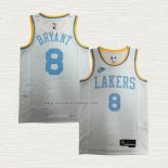 Camiseta Kobe Bryant NO 8 Los Angeles Lakers Classic 2022-23 Blanco