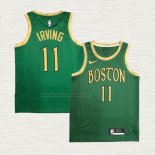Camiseta Kyrie Irving NO 11 Boston Celtics Ciudad Verde