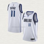 Camiseta Kyrie Irving NO 11 Dallas Mavericks Association 2022-23 Blanco