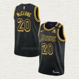 Camiseta Mac McClung NO 20 Los Angeles Lakers Mamba 2021-22 Negro