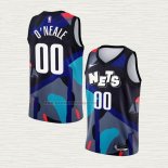 Camiseta NO 00 Brooklyn Nets Ciudad 2023-24 Negro Royce O'neale