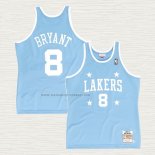 Camiseta Kobe Bryant NO 8 Los Angeles Lakers Mitchell & Ness 2004-05 Azul