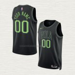 Camiseta New Orleans Pelicans Personalizada Ciudad 2023-24 Negro