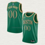 Camiseta Boston Celtics Personalizada Ciudad 2019-20 Verde