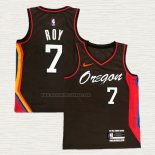 Camiseta Brandon Roy NO 7 Portland Trail Blazers Ciudad 2020-21 Marron