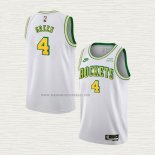 Camiseta Jalen Green NO 4 Houston Rockets Classic 2022-23 Blanco
