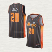 Camiseta Markelle Fultz NO 20 Orlando Magic Ciudad 2021-22 Marron