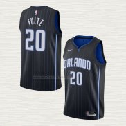 Camiseta Markelle Fultz NO 20 Orlando Magic Icon 2020-21 Negro