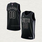 Camiseta Ben Simmons NO 10 Brooklyn Nets Statement 2022-23 Negro